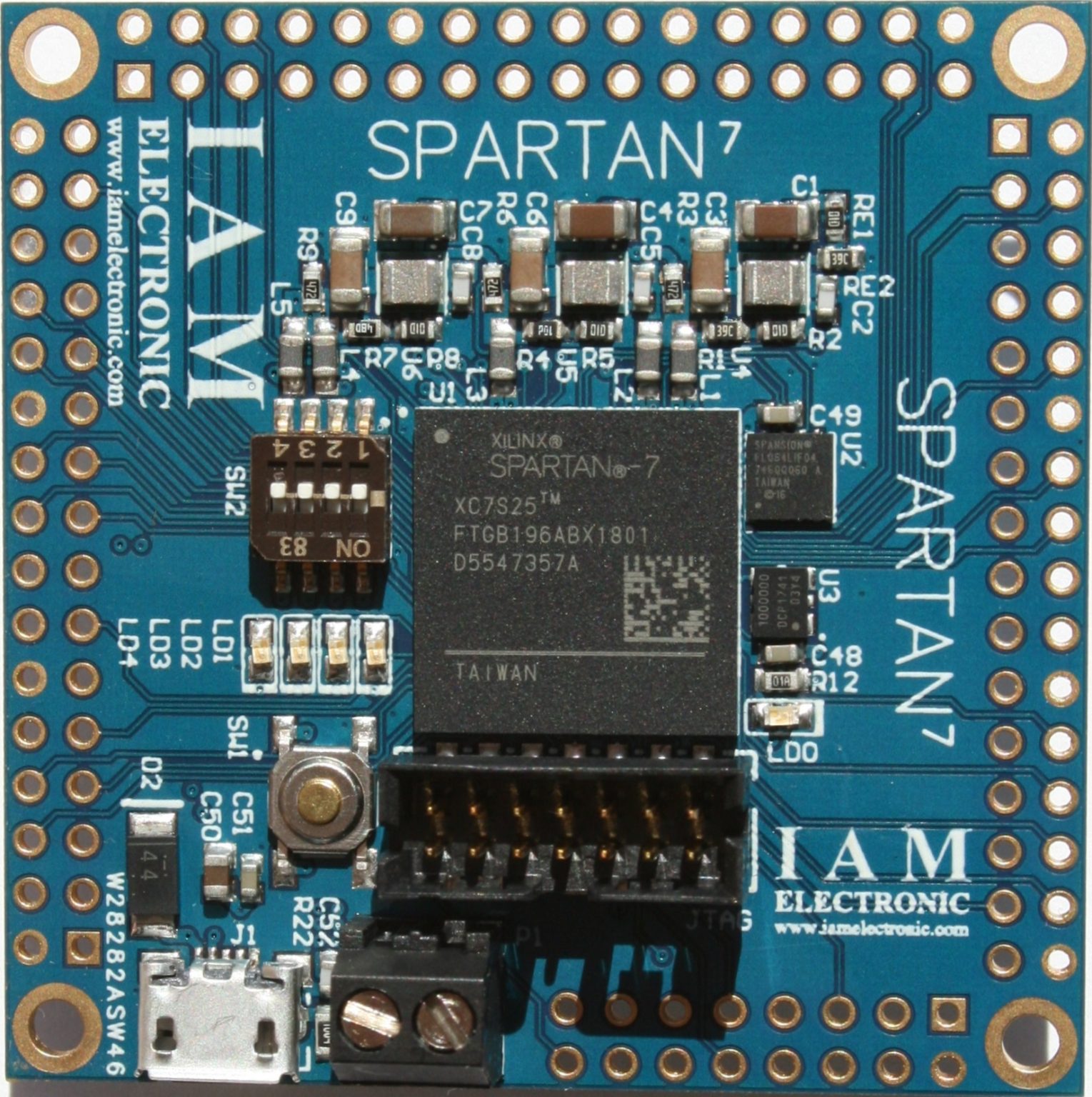 Spartan 7 FPGA Board IAM Electronic GmbH Shop